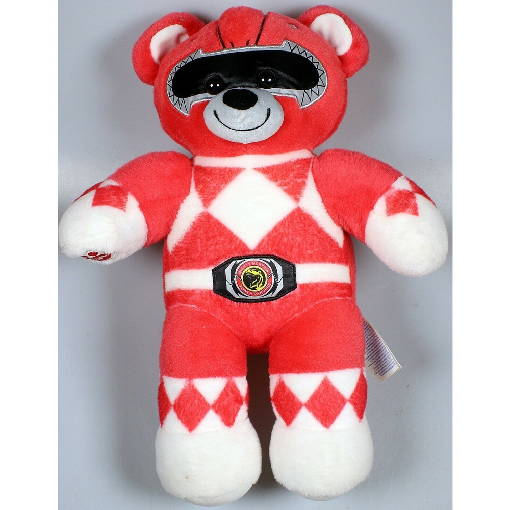 Build A Bear 16" Plush Limited Edition Power Rangers Red Ranger Battlizer Rookie - Picture 4 of 12